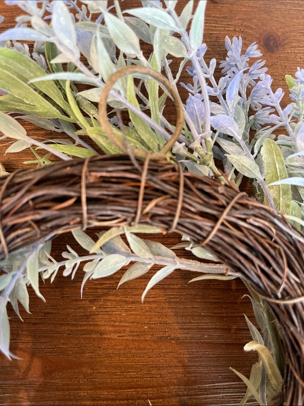NWOT Target Lavender and Green Mini Wreath Set of 2